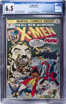 1975 Marvel Comics "Uncanny X-Men" #94 - CGC 6.5 Off White to White Pages 